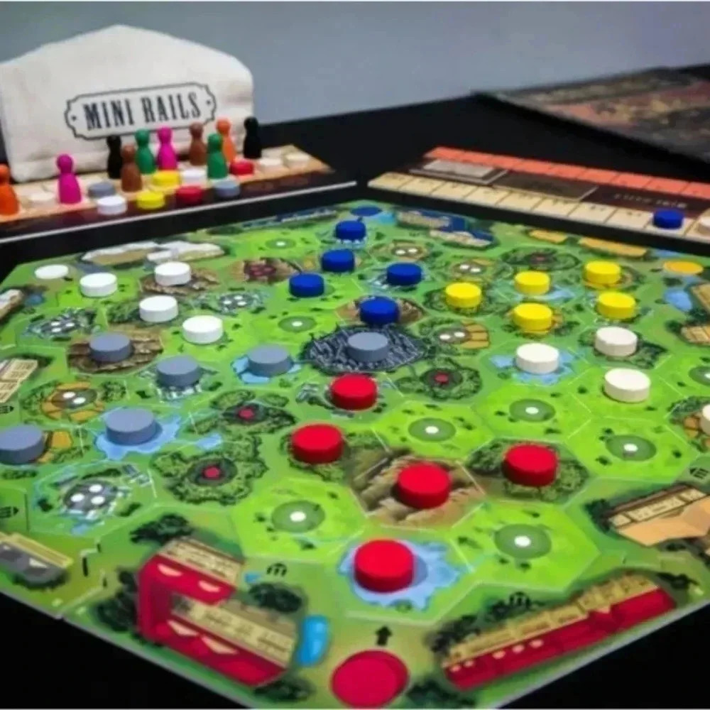 Mini Rails Board Game NEW SEALED - Picture 3 of 6